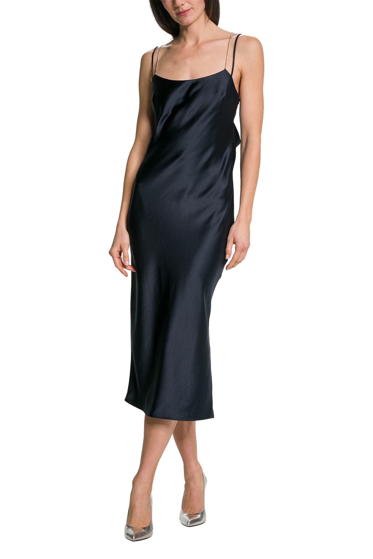 Satinkleid günstig Clearance