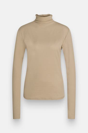 FILIPPA K Longsleeve hellbraun