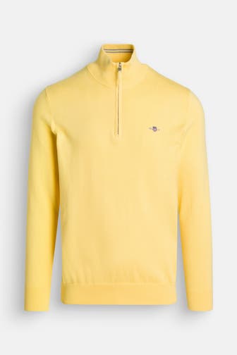 GANT Strick-Troyer zitronengelb