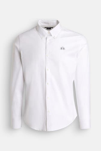 LA MARTINA Casual-Hemd weiß Slim Fit
