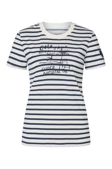 SUPER.NATURAL Funktionsshirt gestreift