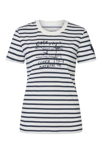 SUPER.NATURAL Funktionsshirt gestreift