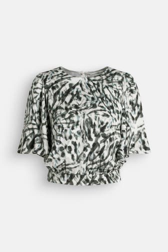 GESTUZ Blusenshirt 'Blumia' gemustert