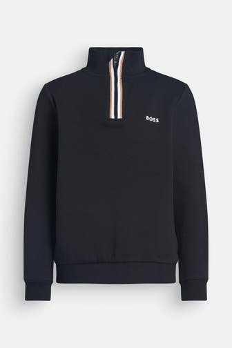 BOSS Sweat-Troyer schwarz