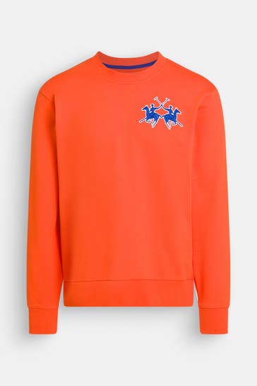 LA MARTINA Sweatshirt orange