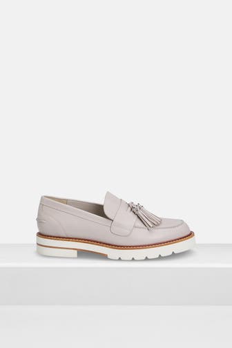 STUART WEITZMAN Loafer 'Parker' hellgrau