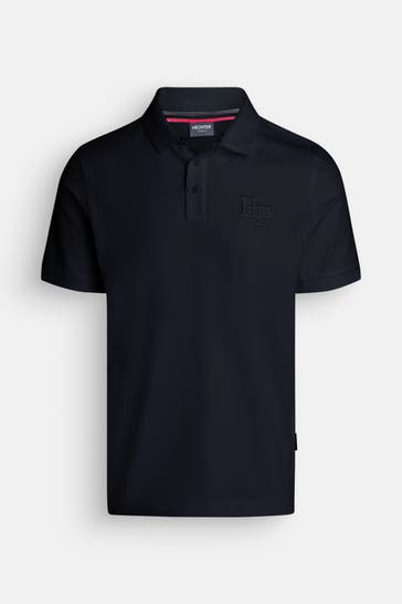 HECHTER Paris Polo-Shirt nachtblau