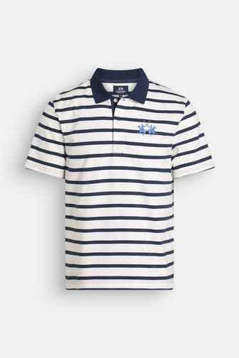 LA MARTINA Polo-Shirt gestreift