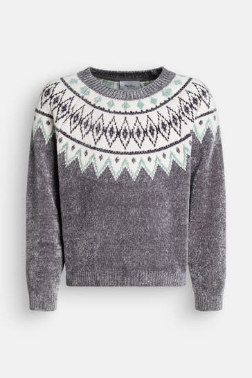 PEPE JEANS Strickpullover 'Wallace' grau