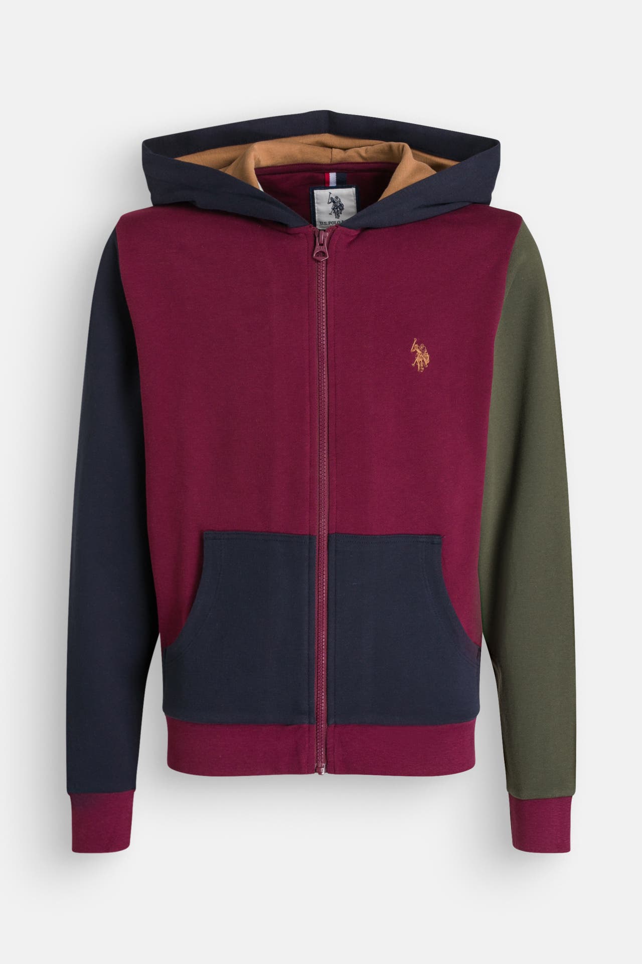 U.S. POLO ASSN. Sweatjacke 'Deny' mehrfarbig, Bild 1