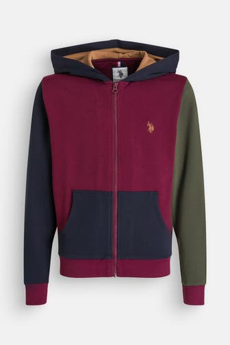U.S. POLO ASSN. Sweatjacke 'Deny' mehrfarbig