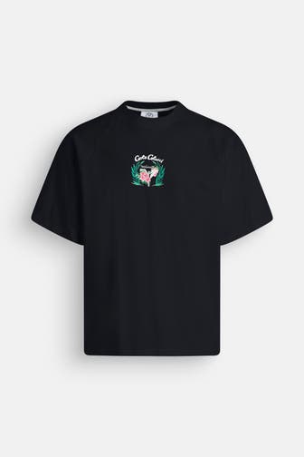 CARLO COLUCCI T-Shirt 'Casa Carlo' schwarz