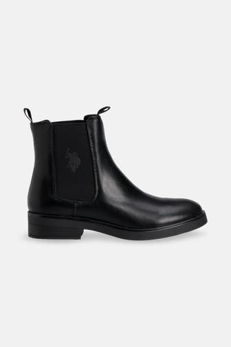 U.S. POLO ASSN. Chelsea-Boots 'Ylenia' schwarz