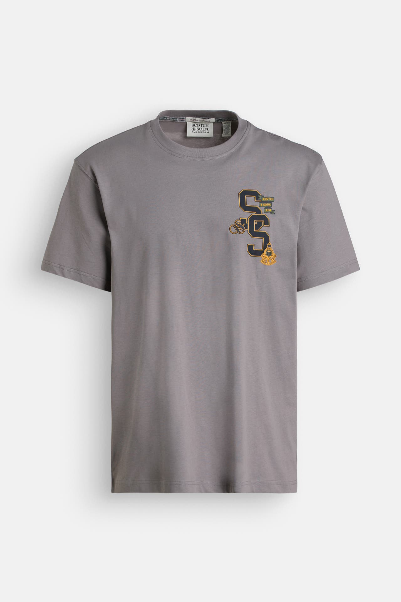 SCOTCH & SODA T-Shirt steingrau, Bild 1