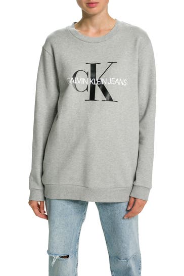 CK JEANS Sweatshirt grau