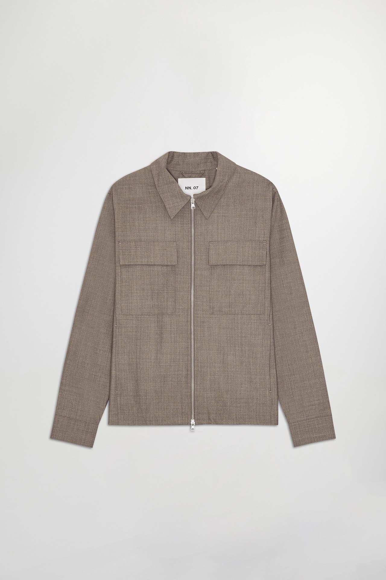 NN07 Overshirt taupe, Bild 1
