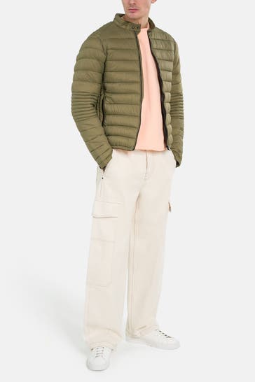 REPLAY Light-Steppjacke oliv