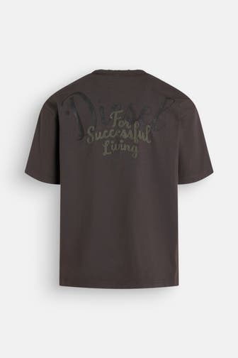 DIESEL T-Shirt 'Bru' dunkelgrau