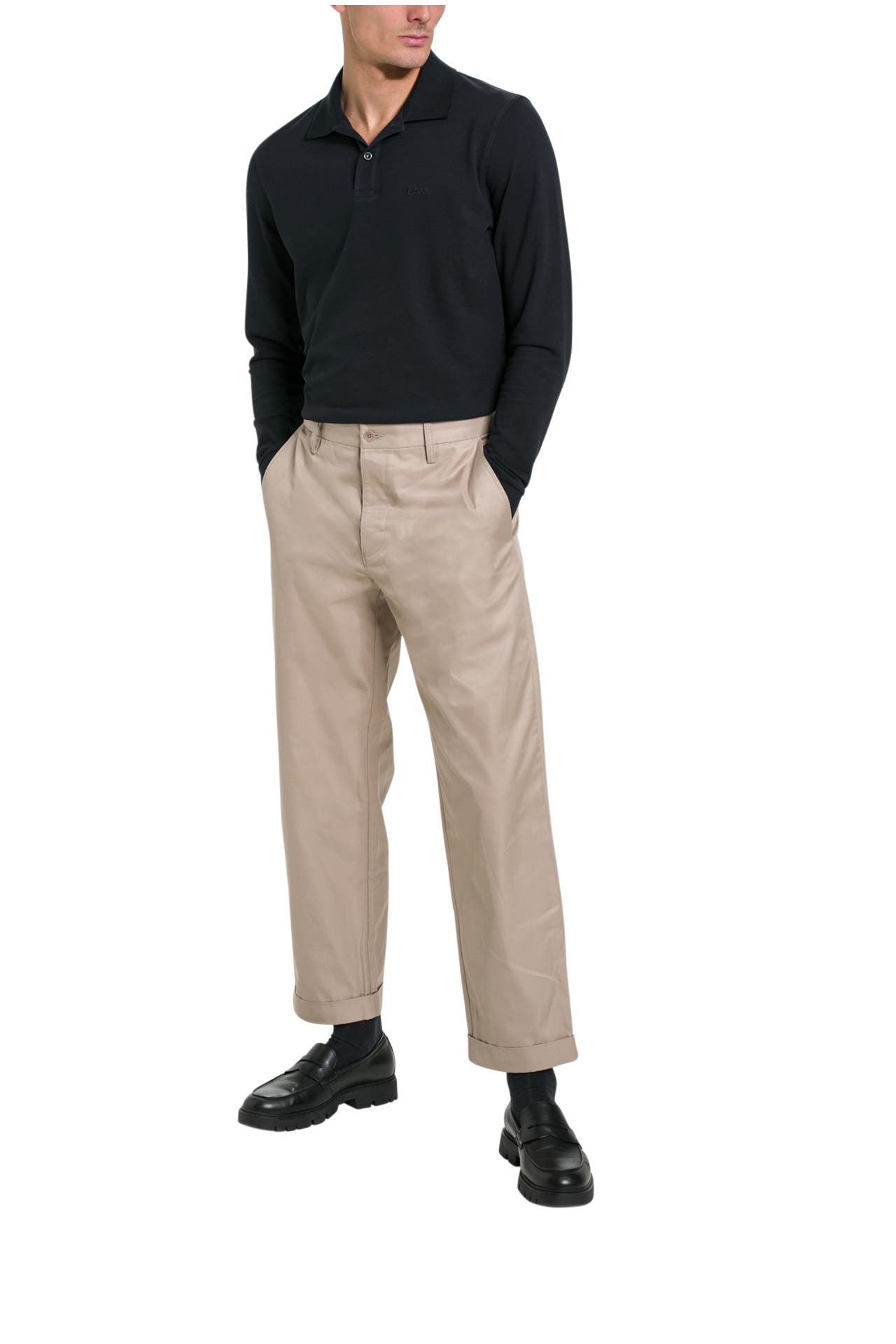 BOSS Polo-Shirt 'Paderna' schwarzblau, Bild 1