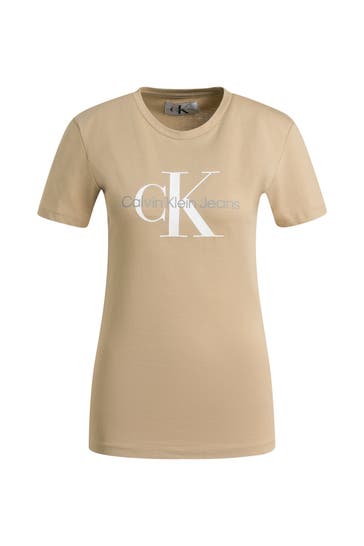 CK JEANS T-Shirt beige