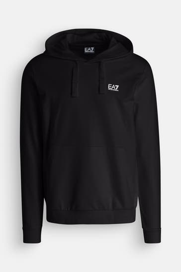 EA7 Hoodie schwarz