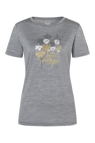 SUPER.NATURAL Funktionsshirt 'Orchid' grau
