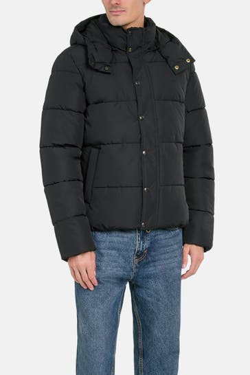 SUPERDRY Steppjacke schwarz