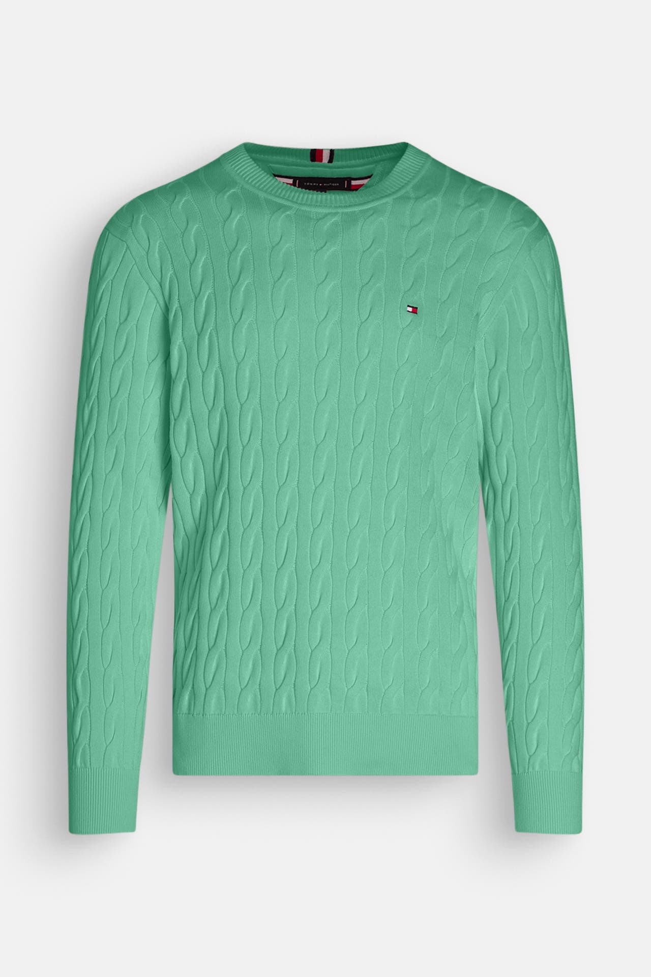 TOMMY HILFIGER Strickpullover grün, Bild 1