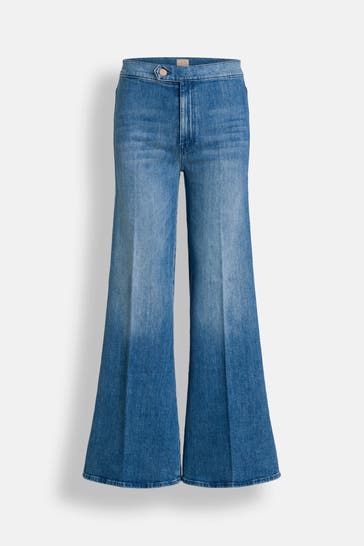 MOTHER Jeans 'The Tab Roller' flared