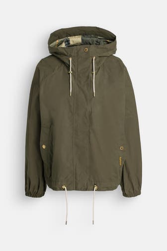 BARBOUR Übergangsjacke 'Hawkridge' oliv