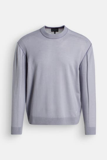 EMPORIO ARMANI Wollpullover graulila