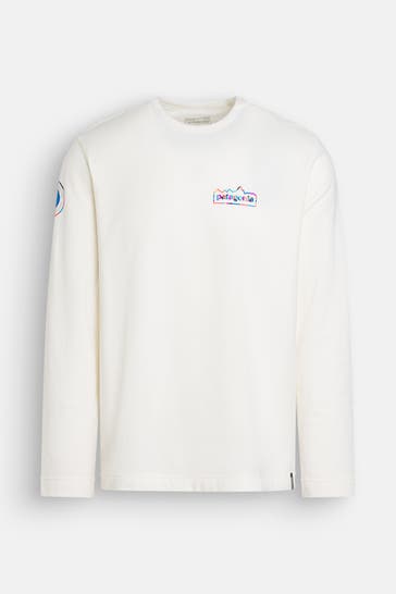 PATAGONIA Sweatshirt weiß