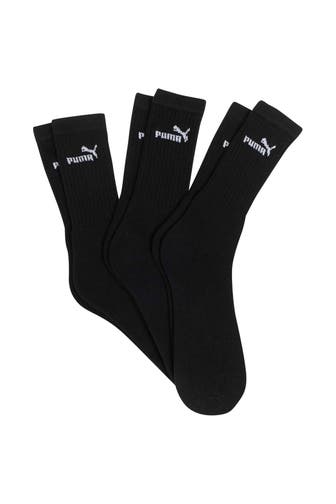 PUMA 3er-Pack Strümpfe schwarz