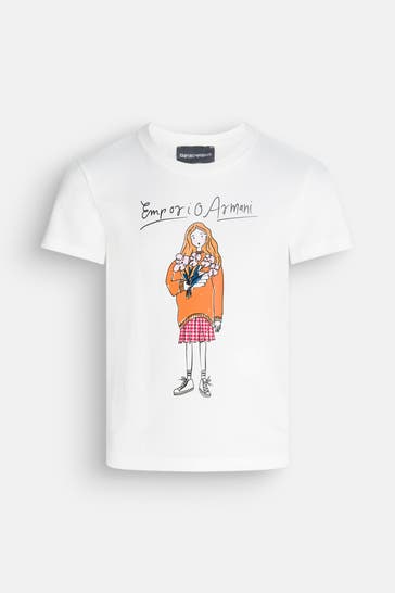 EMPORIO ARMANI T-Shirt weiß