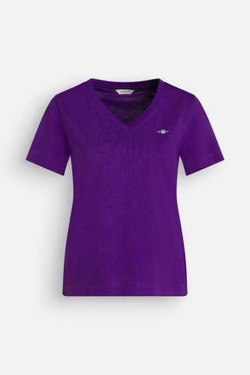 GANT T-Shirt lila