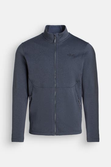 RAB Fleecejacke 'Geon' graublau