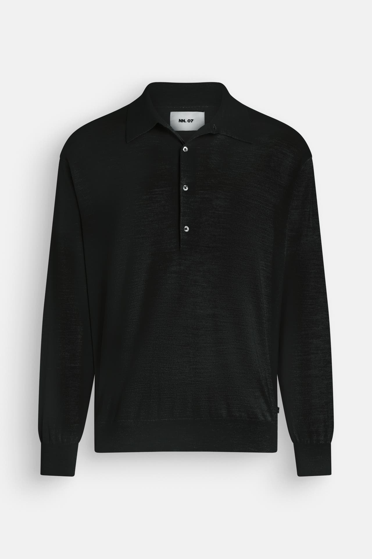 NN07 Strickpullover 'Raymond' schwarz, Bild 1