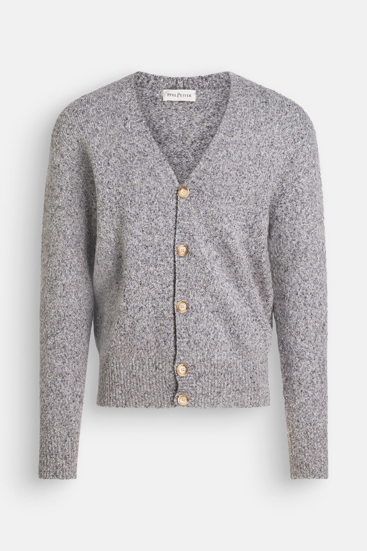 PHIL PETTER Strickjacke grau, Bild 1