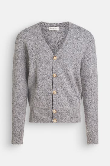 PHIL PETTER Strickjacke grau