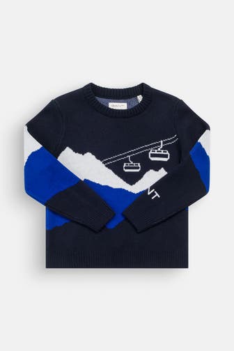 GANT Strickpullover blau