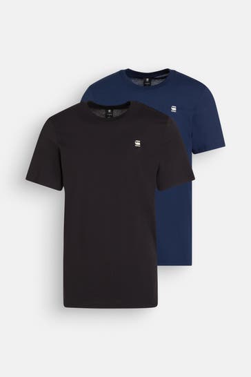 G-STAR 2er-Set T-Shirt mehrfarbig