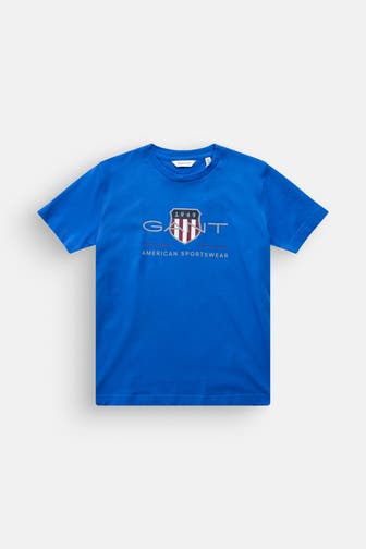 GANT T-Shirt royalblau