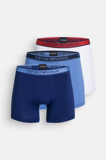 EMPORIO ARMANI 3er-Pack Boxer Trunks mehrfarbig