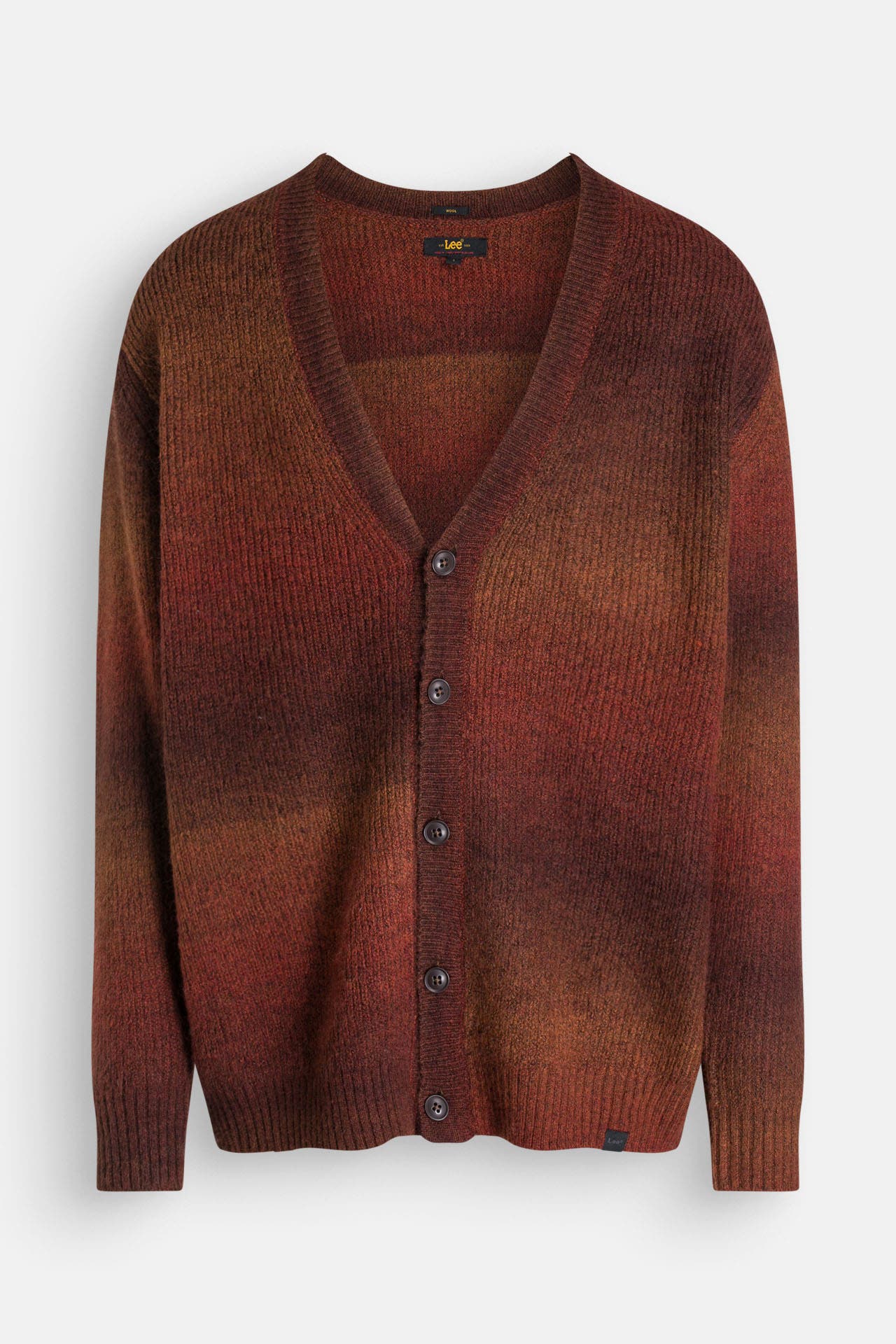 LEE Strickcardigan rotbraun, Bild 1