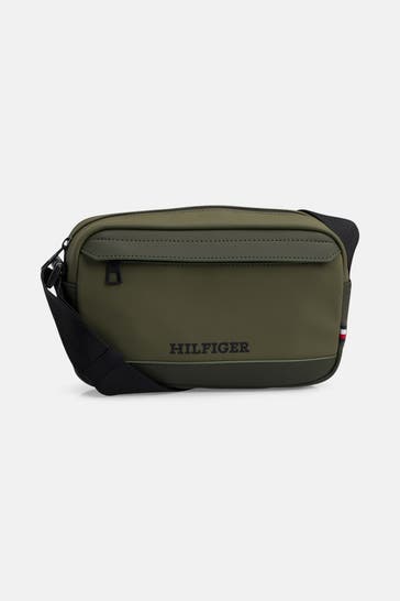 TOMMY HILFIGER Umhängetasche oliv