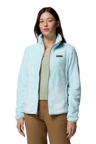 COLUMBIA Fleecejacke 'Fire Side™' hellblau