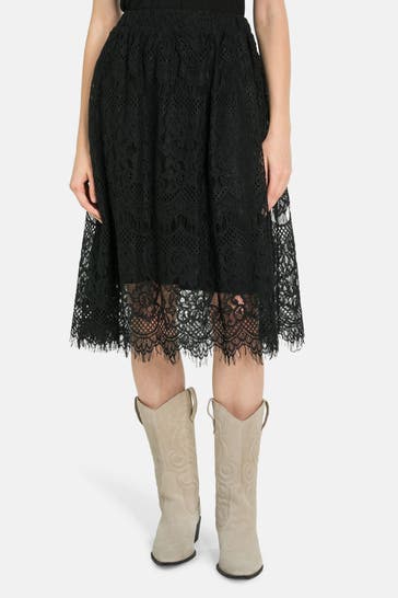 LOLLYS LAUNDRY Midirock 'Ever' schwarz