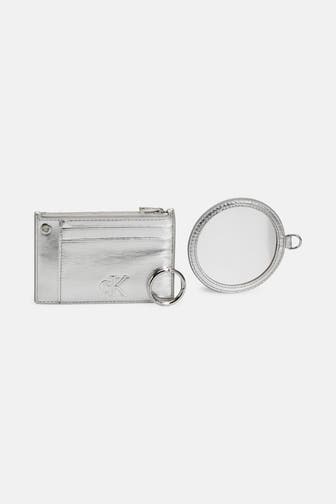 CALVIN KLEIN Kartenetui silber