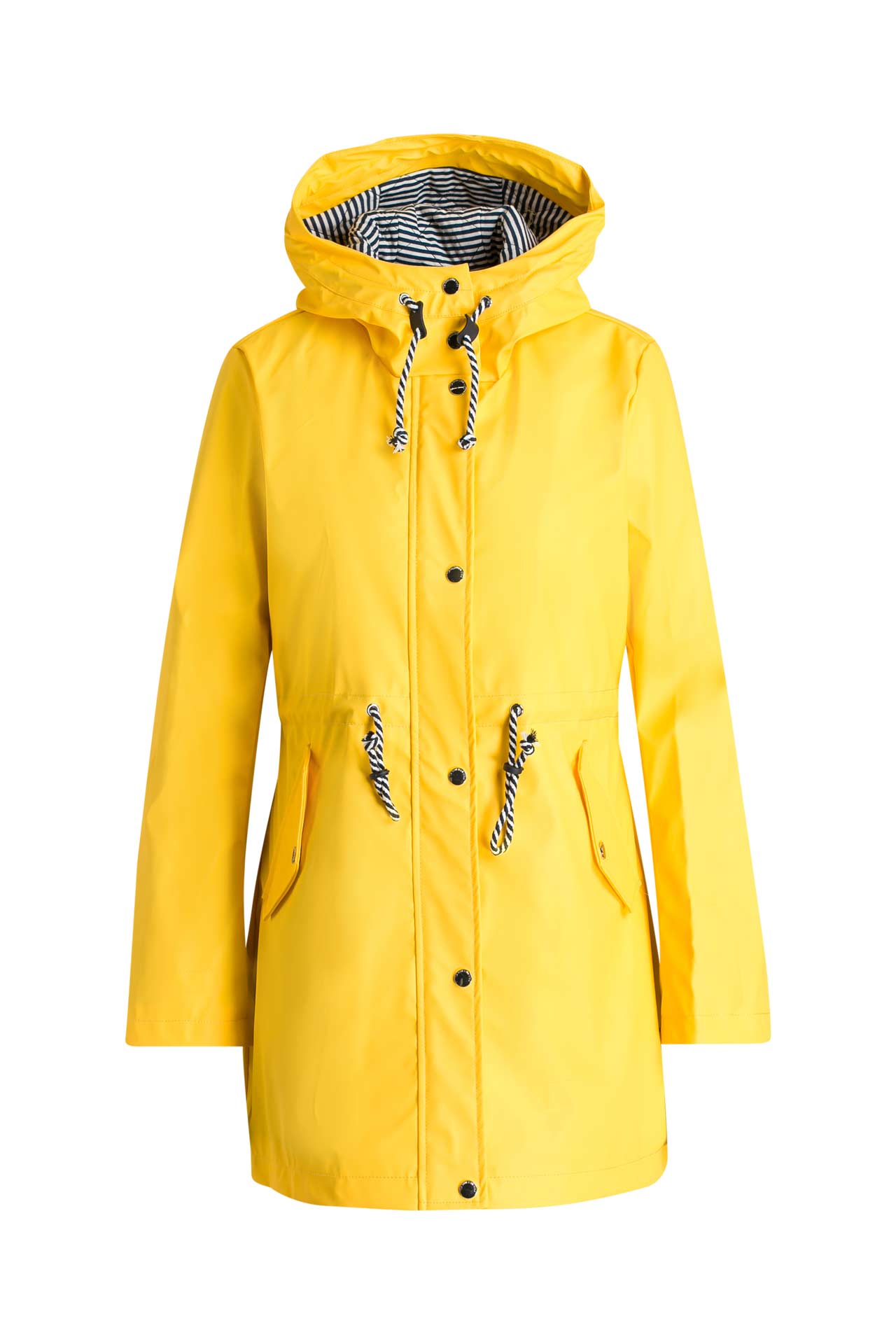 regenmantel gelb lang
