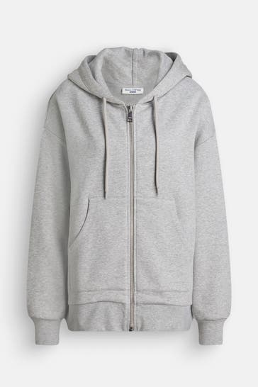 MARC O'POLO DENIM Sweatjacke grau